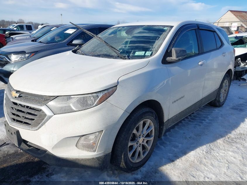 2021 Chevrolet Equinox Awd Ls VIN: 3GNAXSEV1MS108083 Lot: 43935844