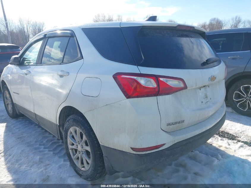2021 Chevrolet Equinox Awd Ls VIN: 3GNAXSEV1MS108083 Lot: 43935844