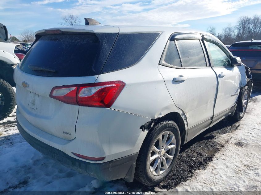 2021 Chevrolet Equinox Awd Ls VIN: 3GNAXSEV1MS108083 Lot: 43935844