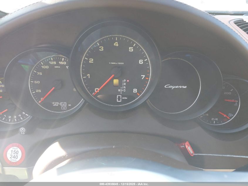 2016 Porsche Cayenne VIN: WP1AA2A24GKA15594 Lot: 43935845