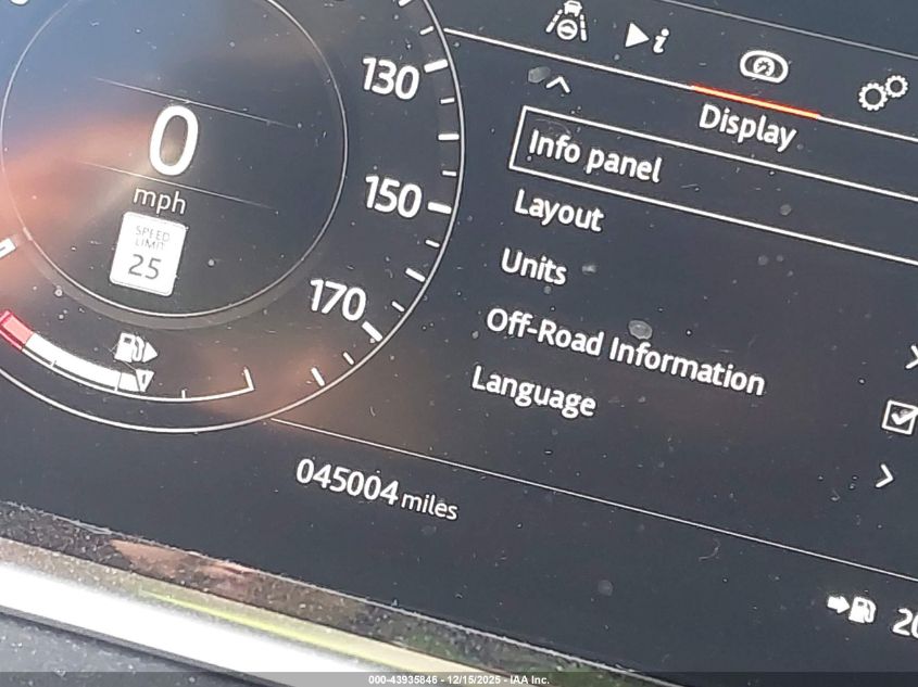 2020 Land Rover Range Rover Evoque S VIN: SALZJ2FX3LH089064 Lot: 43935846