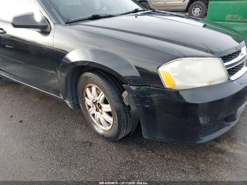 2013 Dodge Avenger Se V6 VIN: 1C3CDZAG4DN504856 Lot: 43935876