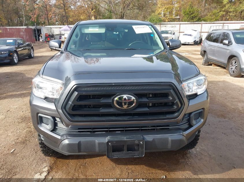 2021 Toyota Tacoma Sr V6 VIN: 5TFCZ5AN3MX275711 Lot: 43935877