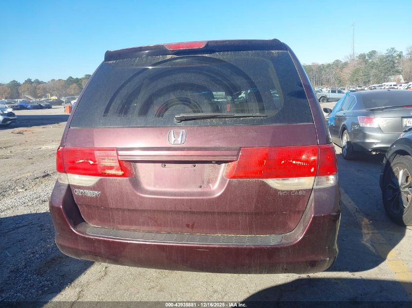 2010 Honda Odyssey Ex-L VIN: 5FNRL3H74AB036987 Lot: 43935881