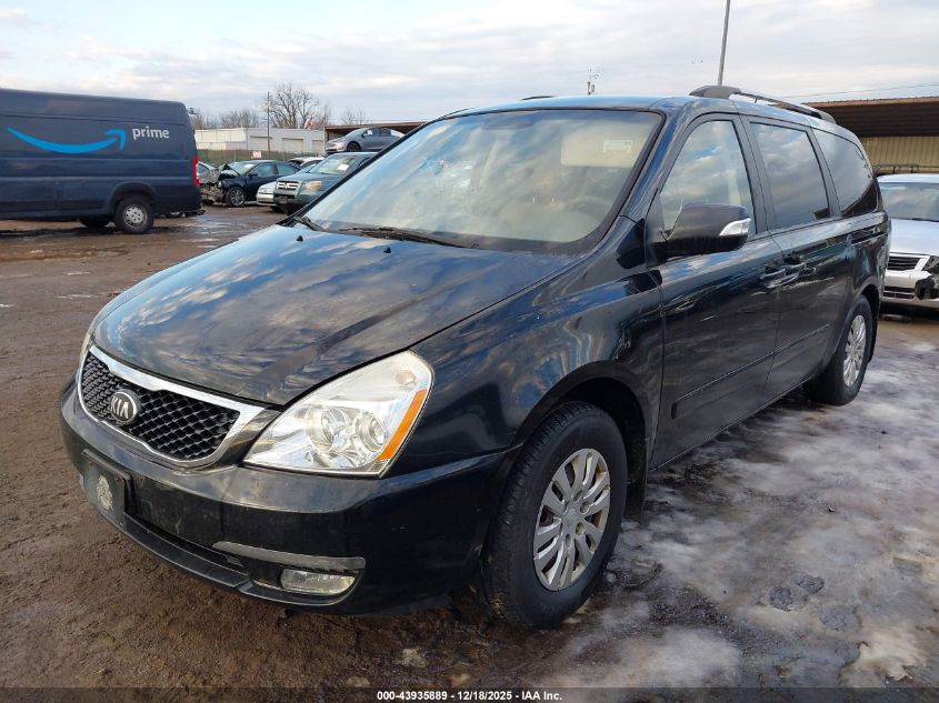 2014 Kia Sedona Lx VIN: KNDMG4C70E6580805 Lot: 43935889