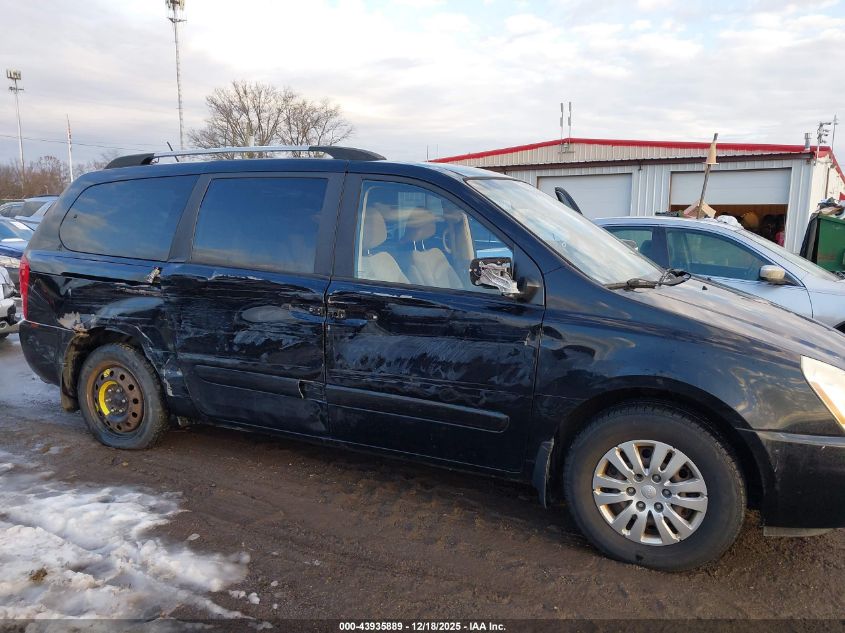 2014 Kia Sedona Lx VIN: KNDMG4C70E6580805 Lot: 43935889