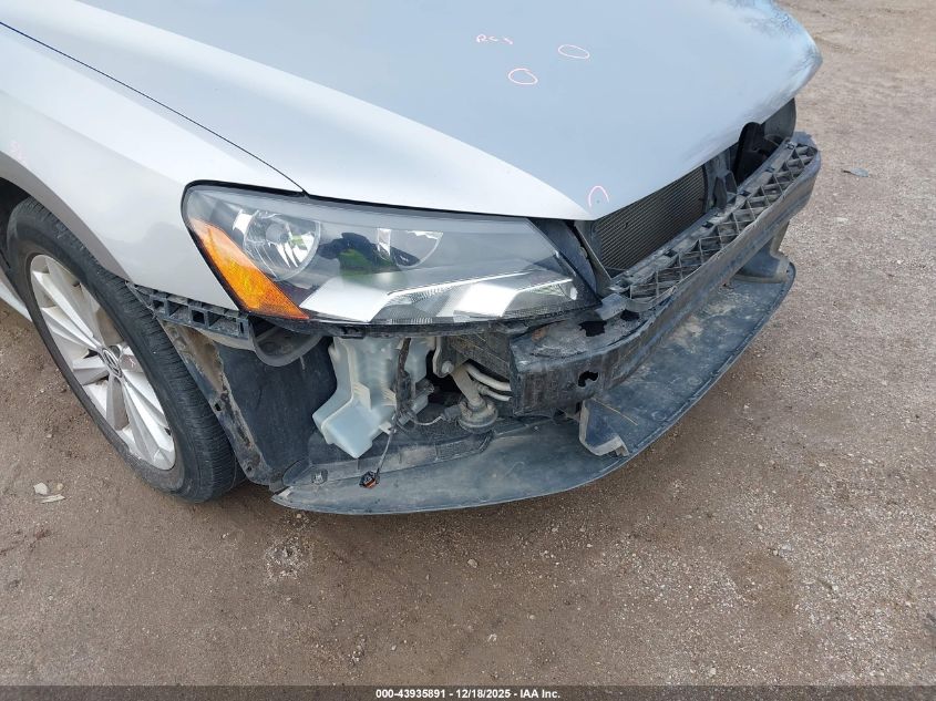 2012 Volkswagen Passat 2.5L Sel Premium VIN: 1VWCP7A34CC081224 Lot: 43935891