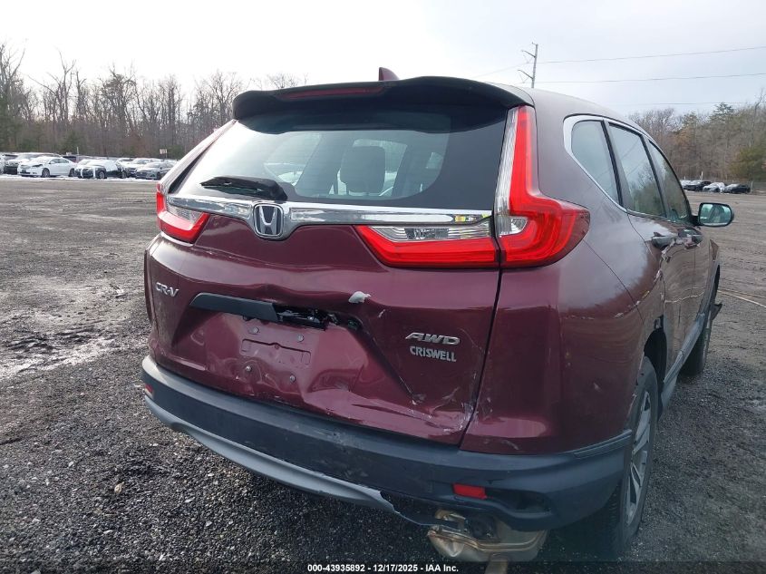 2018 Honda Cr-V Lx VIN: 2HKRW6H33JH203041 Lot: 43935892