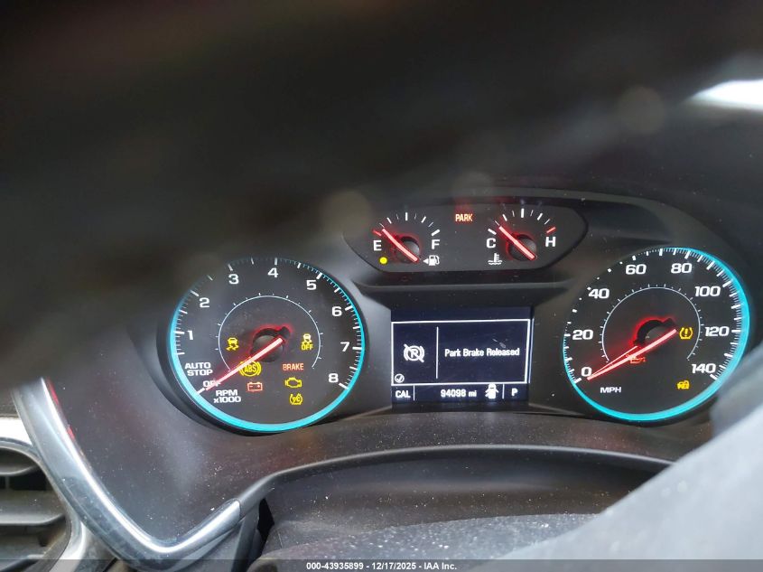 2018 Chevrolet Equinox Lt VIN: 3GNAXJEV9JL365721 Lot: 43935899