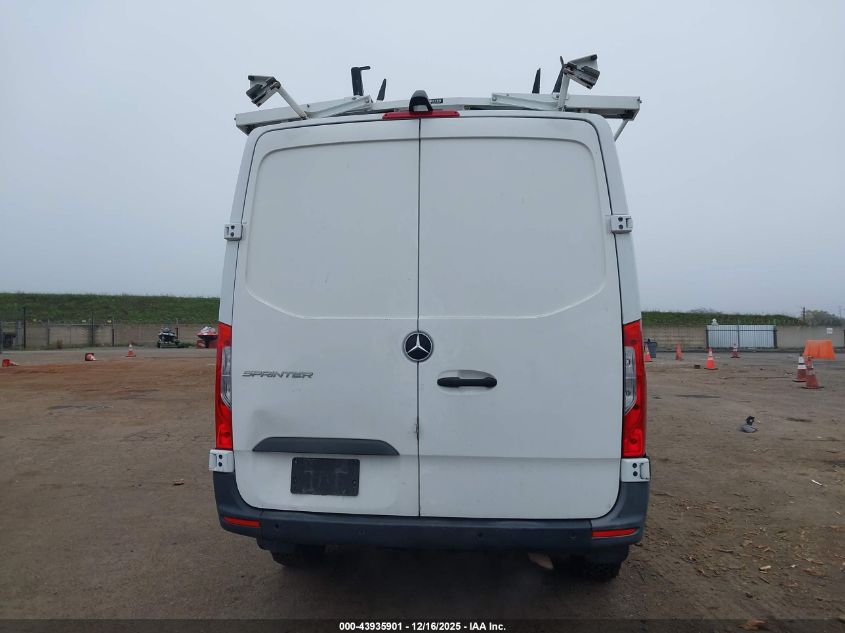 2020 Mercedes-Benz Sprinter 1500 Standard Roof I4 VIN: W1Y70BGY1LT039281 Lot: 43935901
