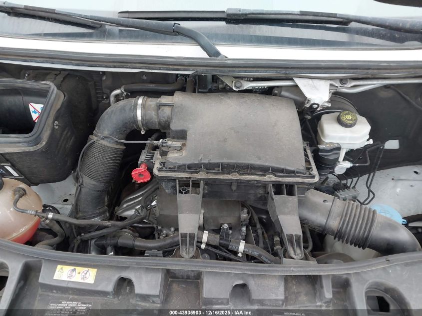 2020 Mercedes-Benz Sprinter 1500 Standard Roof I4 VIN: W1Y70BGY2LT039161 Lot: 43935903