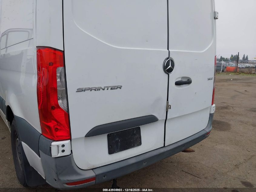 2020 Mercedes-Benz Sprinter 1500 Standard Roof I4 VIN: W1Y70BGY2LT039161 Lot: 43935903