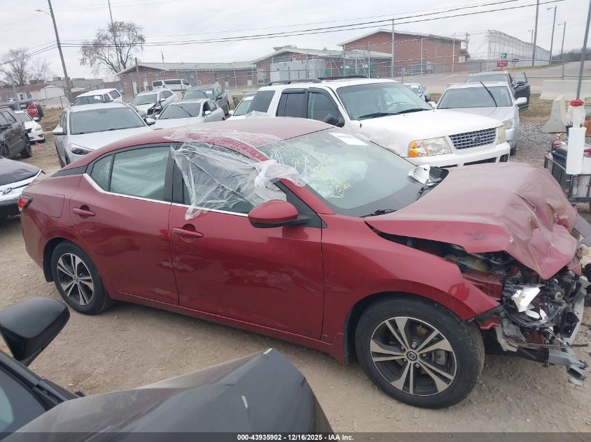 2022 Nissan Sentra Sv Xtronic Cvt VIN: 3N1AB8CV6NY248578 Lot: 43935902
