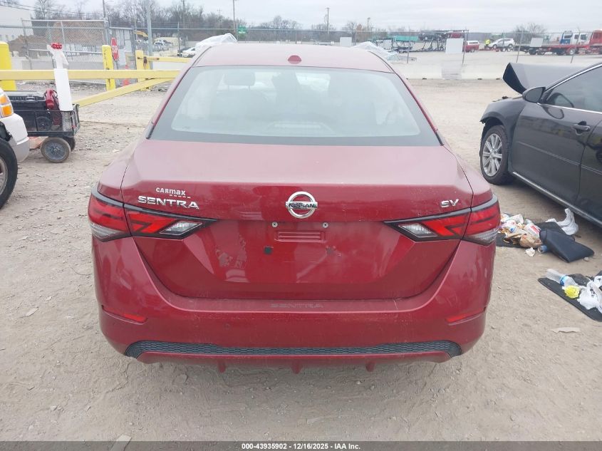 2022 Nissan Sentra Sv Xtronic Cvt VIN: 3N1AB8CV6NY248578 Lot: 43935902