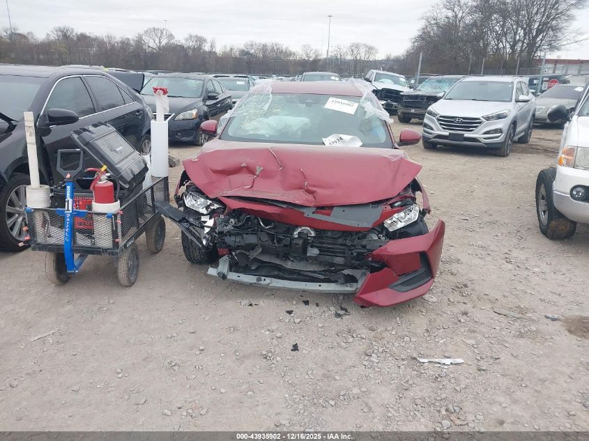 2022 Nissan Sentra Sv Xtronic Cvt VIN: 3N1AB8CV6NY248578 Lot: 43935902
