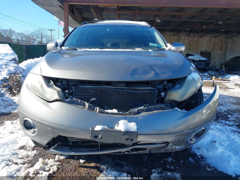2010 Nissan Murano Sl VIN: JN8AZ1MW9AW130389 Lot: 43935908