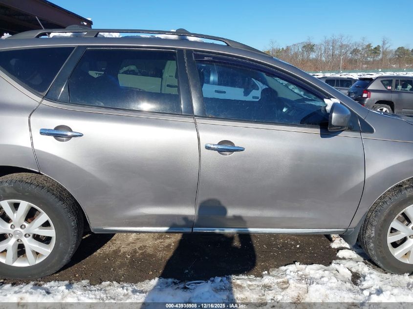 2010 Nissan Murano Sl VIN: JN8AZ1MW9AW130389 Lot: 43935908