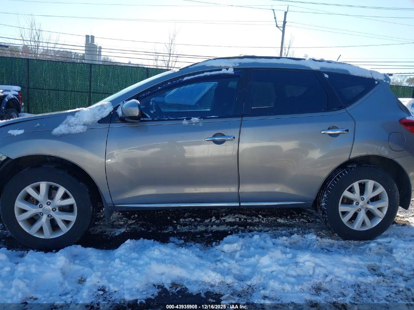 2010 Nissan Murano Sl VIN: JN8AZ1MW9AW130389 Lot: 43935908