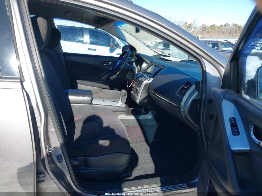 2010 Nissan Murano Sl VIN: JN8AZ1MW9AW130389 Lot: 43935908