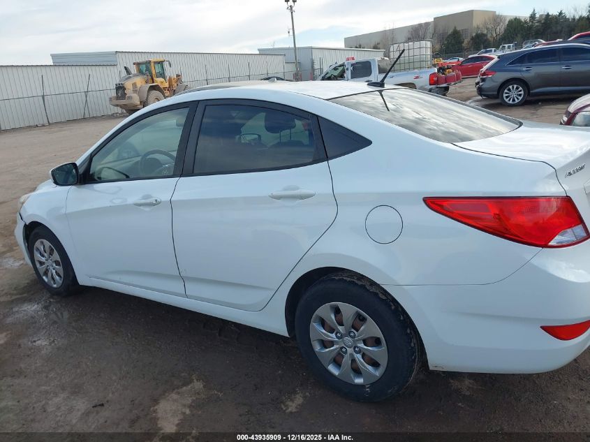 2016 Hyundai Accent Se VIN: KMHCT4AEXGU163789 Lot: 43935909