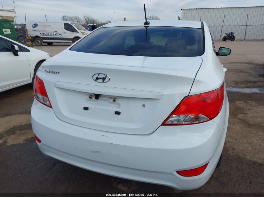 2016 Hyundai Accent Se VIN: KMHCT4AEXGU163789 Lot: 43935909