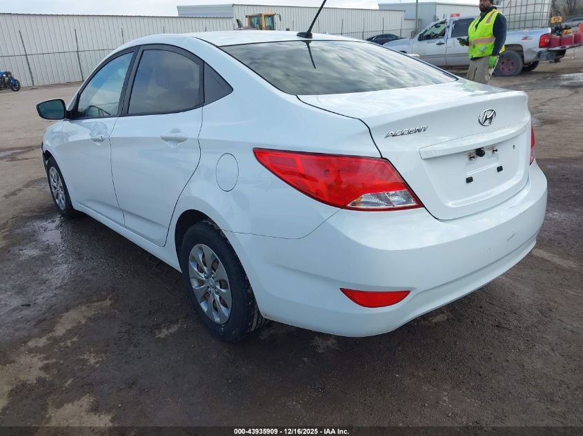 2016 Hyundai Accent Se VIN: KMHCT4AEXGU163789 Lot: 43935909