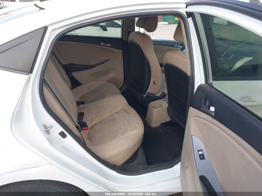 2016 Hyundai Accent Se VIN: KMHCT4AEXGU163789 Lot: 43935909