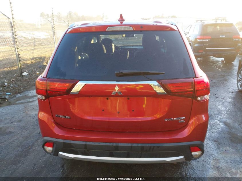 2017 Mitsubishi Outlander Sel VIN: JA4AD3A30HZ009561 Lot: 43935932
