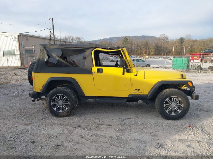 2004 Jeep Wrangler Unlimited VIN: 1J4FA49S04P777613 Lot: 43935937