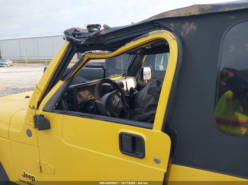 2004 Jeep Wrangler Unlimited VIN: 1J4FA49S04P777613 Lot: 43935937