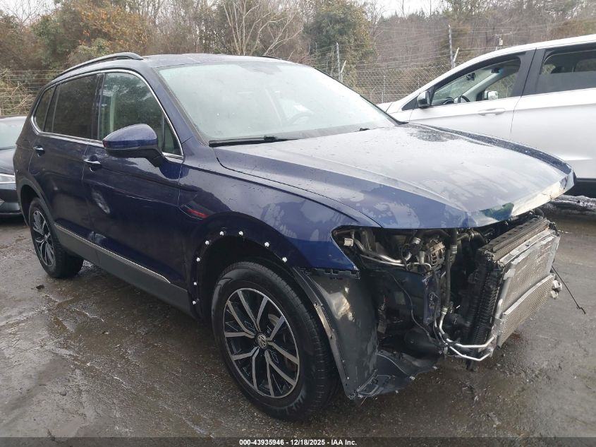 2021 Volkswagen Tiguan 2.0T Se/2.0T Se R-Line Black/2.0T Sel VIN: 3VV2B7AXXMM118696 Lot: 43935946