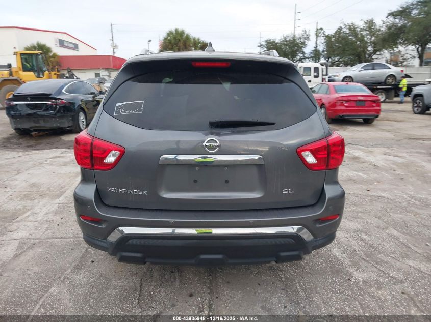2019 Nissan Pathfinder Sl VIN: 5N1DR2MN5KC603676 Lot: 43935948