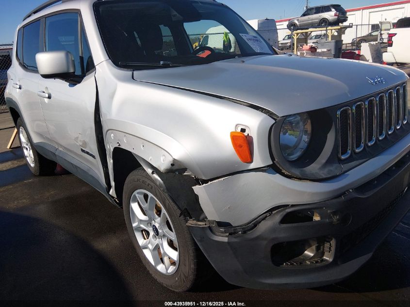 2015 Jeep Renegade Latitude VIN: ZACCJABT2FPC03594 Lot: 43935951