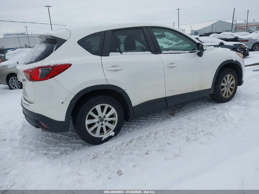 Vin: jm3ke4cy6g0699056, lot: 44431583, mazda cx-5 touring 20164