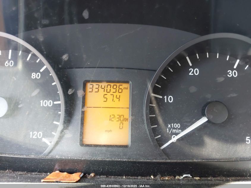 2011 Mercedes-Benz Sprinter 2500 High Roof VIN: WD3PE8CB7B5571643 Lot: 43935963