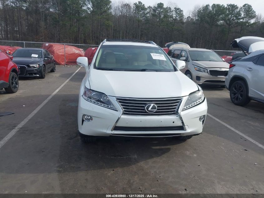 2014 Lexus Rx 350 VIN: 2T2BK1BA2EC239878 Lot: 43935980