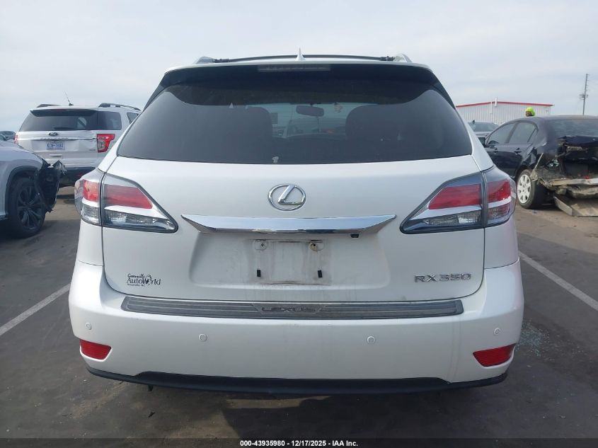 2014 Lexus Rx 350 VIN: 2T2BK1BA2EC239878 Lot: 43935980