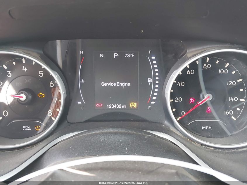 2019 Jeep Compass Latitude Fwd VIN: 3C4NJCBB3KT802065 Lot: 43935981