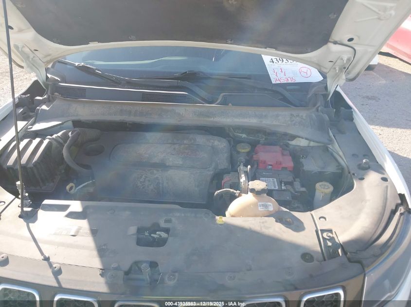 2019 Jeep Compass Latitude Fwd VIN: 3C4NJCBB1KT743615 Lot: 43935983