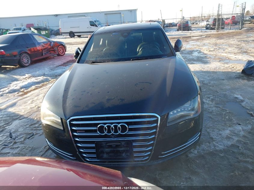 2013 Audi A8 3.0T VIN: WAUAGAFD8DN012130 Lot: 43935985