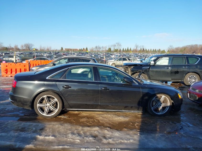 2013 Audi A8 3.0T VIN: WAUAGAFD8DN012130 Lot: 43935985