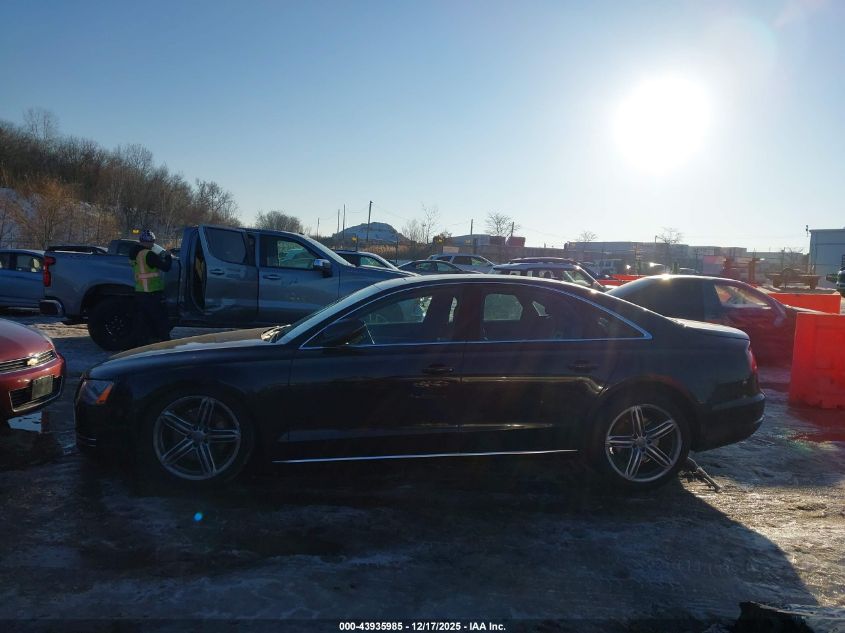 2013 Audi A8 3.0T VIN: WAUAGAFD8DN012130 Lot: 43935985
