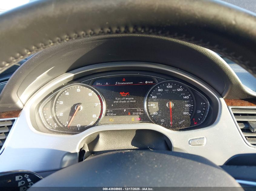 2013 Audi A8 3.0T VIN: WAUAGAFD8DN012130 Lot: 43935985