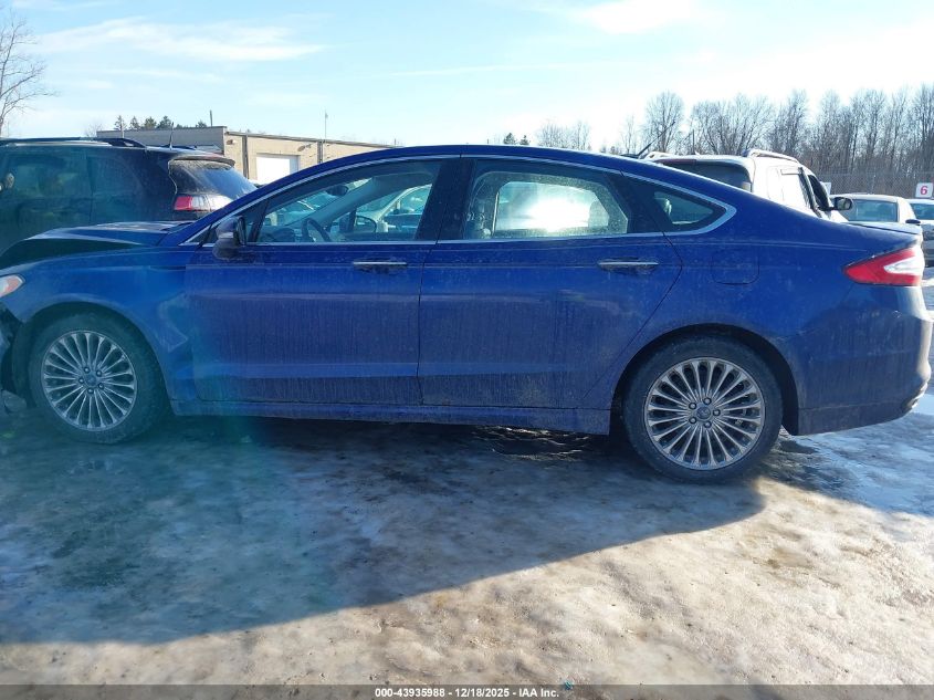 2013 Ford Fusion Titanium VIN: 3FA6P0D96DR367365 Lot: 43935988