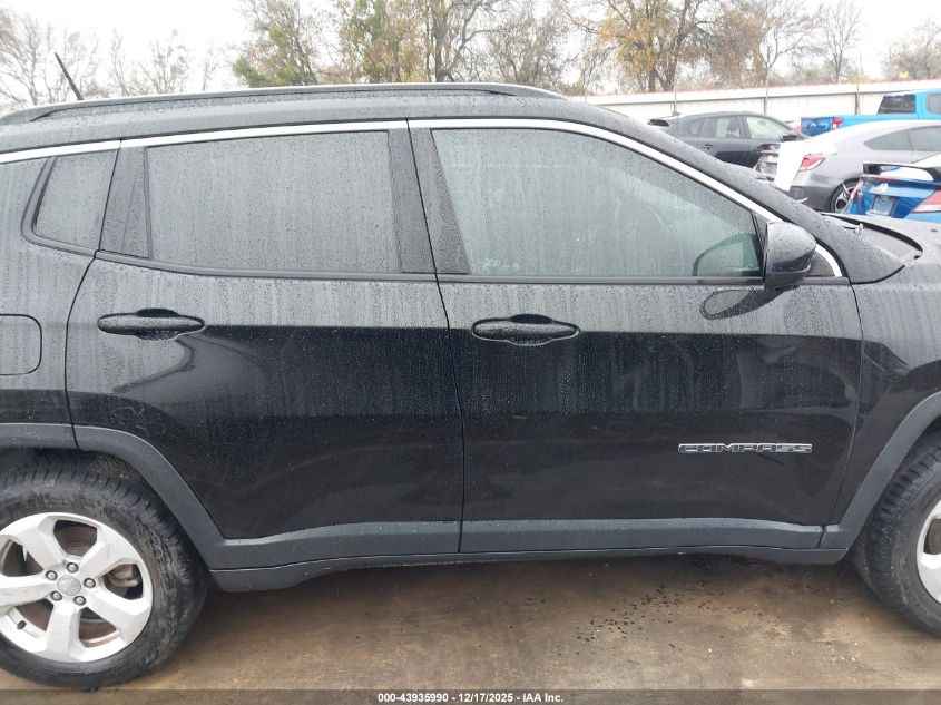 2018 Jeep Compass Latitude 4X4 VIN: 3C4NJDBB3JT307174 Lot: 43935990