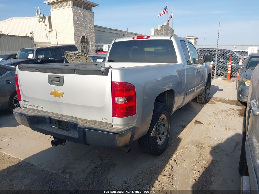 2012 Chevrolet Silverado 4.8 1500 Ls silver Lot 111043935992 Vin 1GCRCREA9CZ136356