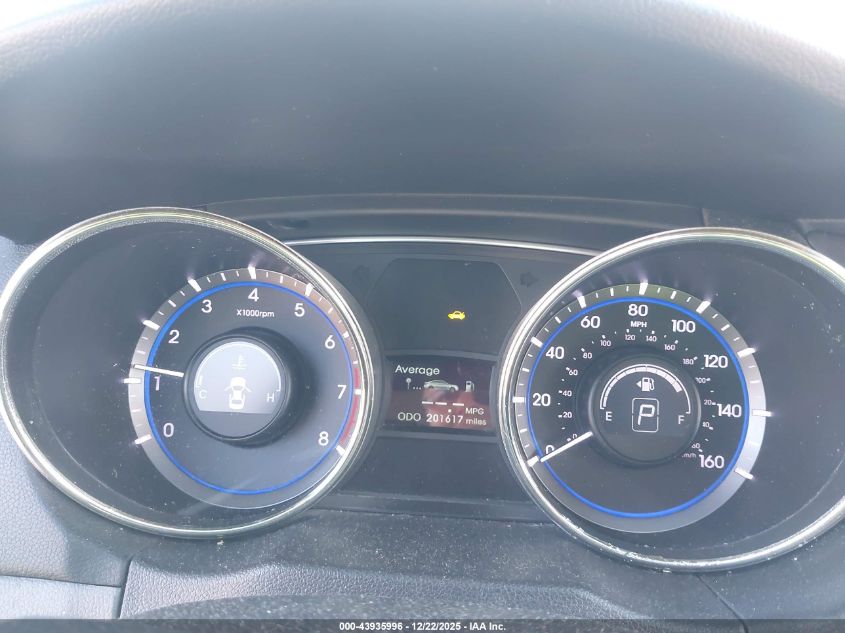 2012 Hyundai Sonata Gls VIN: 5NPEB4AC8CH402789 Lot: 43935996