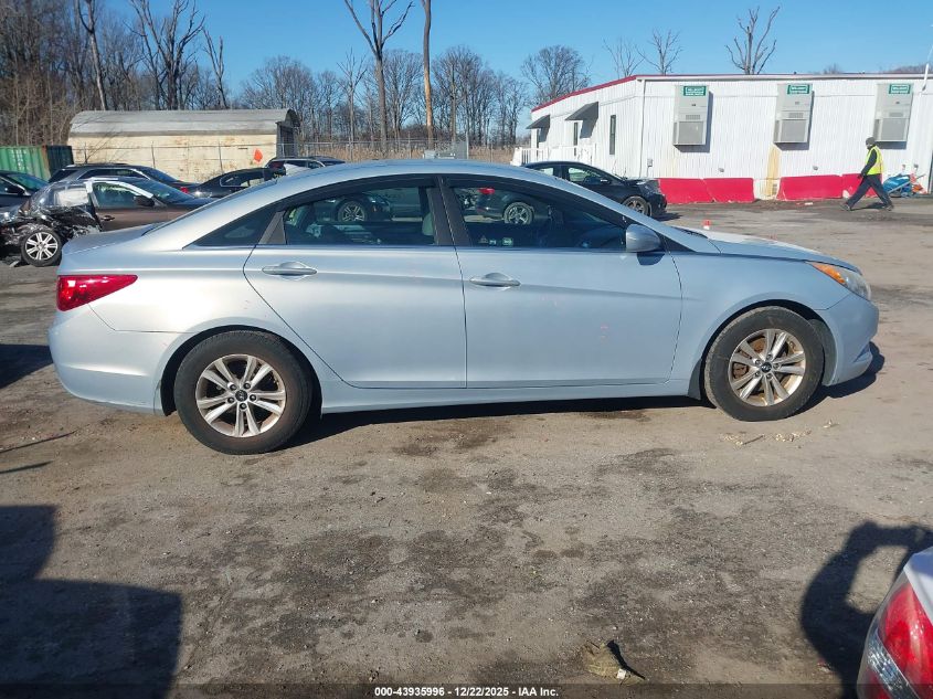 2012 Hyundai Sonata Gls VIN: 5NPEB4AC8CH402789 Lot: 43935996