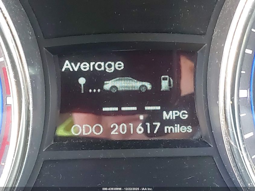 2012 Hyundai Sonata Gls VIN: 5NPEB4AC8CH402789 Lot: 43935996