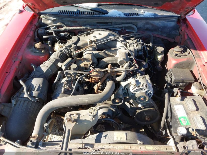 2000 Ford Mustang VIN: 1FAFP4446YF100922 Lot: 43936014